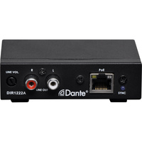 Audio Over IP Dante POE Receiver