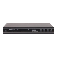 Dynalink 4x1 HDMI Multiviewer Seamless UHD 4K Video Switcher EDID Management BLK