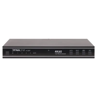 Dynalink 4x1 HDMI Multiviewer Seamless UHD 4K Video Switcher EDID Management BLK