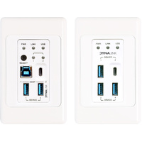 Dynalink A3251 USB 3.2 Gen 1 Extender Wallplate System