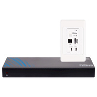 Dynalink HDMI-USB-C HDBaseT Cat6 Extender System with USB KVM A3252