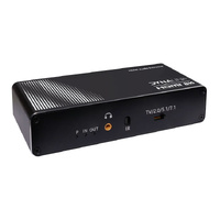 Dynalink A3831A HDMI 2.0 4K2K Audio Extractor DC 5V-1000mA USB Power Supply BLK