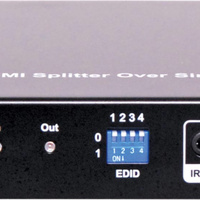 HDMI Cat 5e 6 Splitter Balun Extender System 4 Way Transmitter