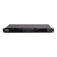 Biema A4178 PA Amplifier Stereo-Bridgeable 2x800W 1RU 19 inch Rack Mount Black
