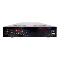 REDBACK A4219 2 x 60W Public Address PA Zone Amplifier Stereo RCA Line Input BLK