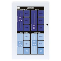 A4464 Zone Touch 4.3 Inch Wallplate For Source Controllers - White