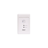 Redback A4465 BT 5.0 Wireless Audio Receiver Wallplate Powered by UTP Cable