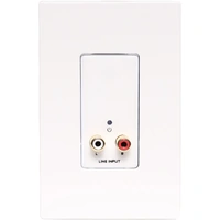 Stereo RCA Jack Audio Input UTP Balun Wallplate Daisy Chain Topology AFC Design 