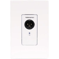 A4827 3 Pin XLR Line-Balanced Output UTP Balun Wallplate Daisy Chain Topology