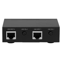 A4850 Two Zone Bluetooth Audio Extension Wall Plate Receiver Black