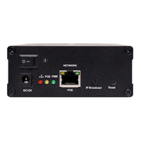 A4867 Merlaud IP Communicator Balanced Line Decoder 12-24V DC Input or PoE Black