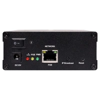 A4867 Merlaud IP Communicator Balanced Line Decoder 12-24V DC Input or PoE Black