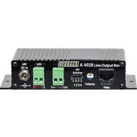 Redback Single Output Microphone/Line Hub Up to 300m cable runs out wallplate/box