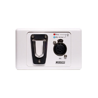 REDBACK 5 Pin XLR Supermarket Microphone Transmitter Wallplate A4960