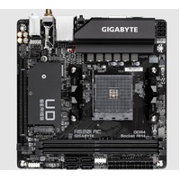 Gigabyte A520I AC AMD A520 Mini-ITX Ultra Durable Motherboard with Direct 6 Phases Digital VRM, Onboard Intel 802.11ac WIFI, PCIe 3.0 x4 M.2