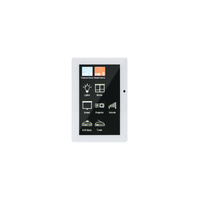 REDBACK A6541 Programmable Universal 4.3 Touchscreen Wallplate - White