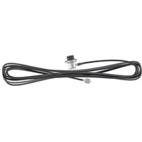 ROJONE PL259 Antenna Base Coax Lead And Plug 3.6m with Connector Black