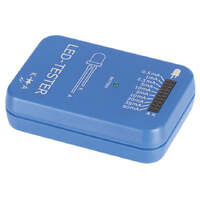 LED Tester Check currents 1mA 2.5mA 5mA 10mA 20mA 50mA function 9v Battery require