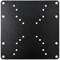 Atdec Accessory Adaptor Plate Black - VESA mounting hole configs up to 200 x 200
