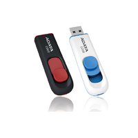 32GB ADATA C008 USB2.0 FLASH DRIVE BLACK/RED