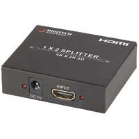 Digitech 2 Way Hdmi Splitter With 4K Support 3D HDMI 1.4a support