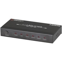 Digitech 4 Port HDMI Splitter with UHD 4K Support 3D Video Supports deep colour