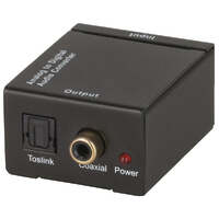 Digitech Analogue to Digital Audio Converter Toslink Coaxial Output RCA Stereo 