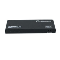 Movii 3 Way HDMI Switch Supports bandwidths to 18Gbps