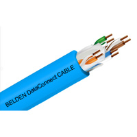 Belden DataConnect CAT 6 UTP Cable, 4 Pairs U/UTP PVC Jacket Indoor 305m