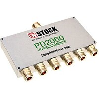 Instock 700-2700MHZ 6 Way Wireless Splitters Combiners N/Female Rohs Approved