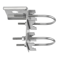 Powertec Stainless Steel L Bracket with U Bolts for Antennas ACC-PT-00002