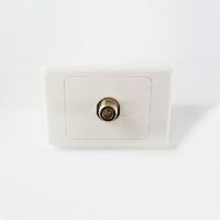 N Female No Cable Wall Plate For Cel-Fi External Antennas