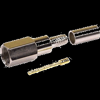 FME MALE Connector For RG-58/ L-195 Coaxial Cable