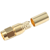 Powertec SMA Male Connector with Hex Body for L-240 Coaxial Cable ACC-PT-00187