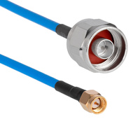 Powertec RG-402 Blue Patch Cable N Male to SMA Male Low PIM 50cm ACC-PT-00305