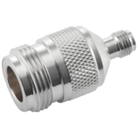 Powertec N Female SMA Female Straight Bodied Adapter