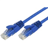 Powertec CAT5e Network Patch Lead Ethernet Cable RJ45 Blue 1m ACC-PT-00507