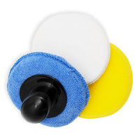 AUTOBACS 3-in-1 Car Polishing Pad Set with Applicator & Buffing Pads