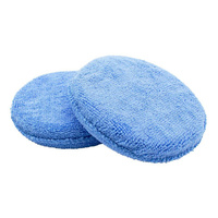 AUTOBACS Car Care Buffing Pads 2 Pack for Polish & Wax