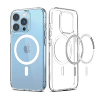 USP Apple iPhone 8 Plus/ iPhone 7 Plus (5.5') Clear Case with MagSafe - Built-in magnets, Scratch Resistant, Crystal Clear, 5 Years Warranty