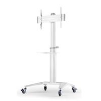 Atdec AD-TVC-70A-W Mobile TV Cart White