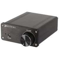 Accento Dynamica 100W Class D Amplifier with High Fidelity and Efficiency