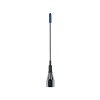 GME UHF Flexible Antenna SS 2 1dBi Whip is stainless steel  