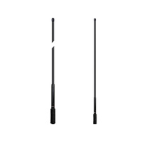 GME AE4703B UHF 1.1 metre Colinear Antenna Medium Spring Black 6.6dBi Gain