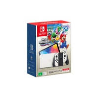 Nintendo Switch Console OLED Model Bundles Super Mario Bros. Wonder Bundle (White)  