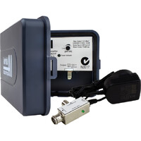 Aerial Industries 24dB Gain VHF UHF Masthead Single Output TV Signal Amplifier