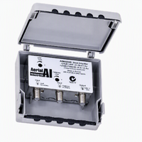Aerial Industries 12V DC 24dB Weatherproof ABS Case Lead Free Masthead TV Amplifier