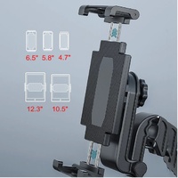 USP Universal Car Tablet Mount Dash Windscreen Holder Black 7 to 11.9 Inch