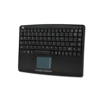 Adesso Black Slim-T Mini Keyboard combines the control integrated touchpad 