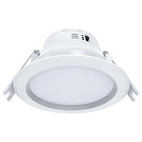 Arlec ALD285 9W 92mm Tri-Colour Recessed Lens Dimmable LED Downlight